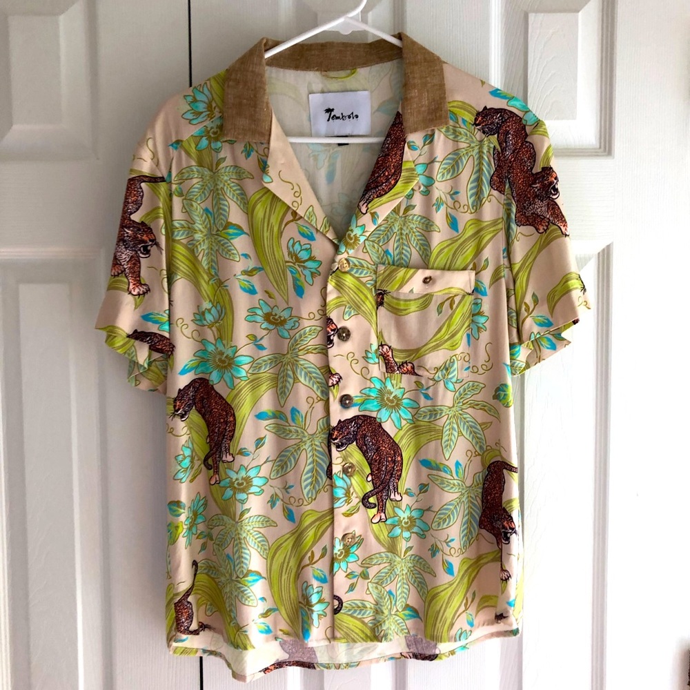 Tombolo Shirt Lurking Jaguar unisex small